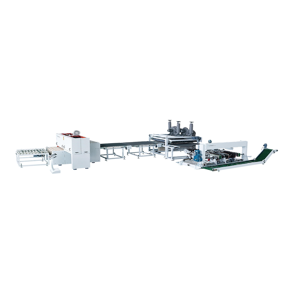 Linea di produzione di taglio CNC a pavimento in PVC